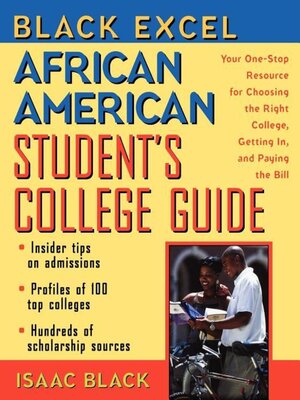 cover image of Black Excel African American Student's College Guide